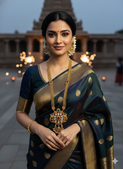 Latest Stylish Fancy Pearl Choker Traditional Jewellery Set