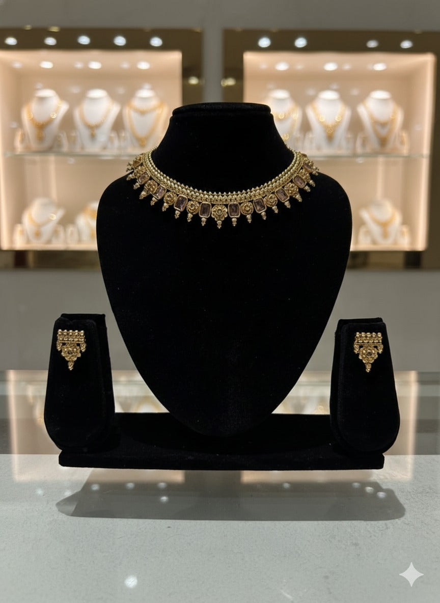 Choker Traditional Jewellery Necklace Set